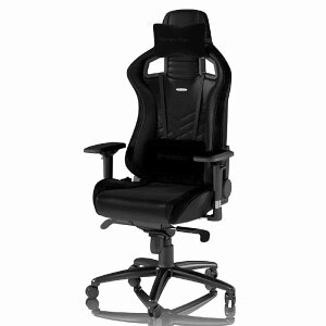 NOBLECHAIRS�@�Q�[�~���O�`�F�A �u���b�N�@NBL-PU-BLA-003