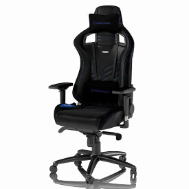 NOBLECHAIRS　ゲーミングチェア EPIC ブルー　NBL-PU-BLU-003