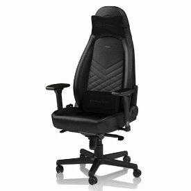 NOBLECHAIRS　ゲーミングチェア　noblechairs　ICON　ブラック　NBL-ICN-PU-BLA-SGL