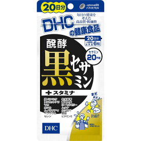 DHC　DHC（ディーエイチシー） 醗酵黒セサミン＋スタミナ 20日分（120粒） 栄養補助食品