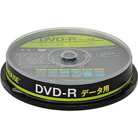 グリーンハウス　1〜16倍速対応　データ用DVD−Rメディア　（4．7GB・10枚）　GH-DVDRDA10