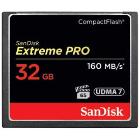 サンディスク　32GBコンパクトフラッシュ　Extreme　PRO　SDCFXPS-032G-J61