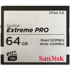 サンディスク　64GB　CFast2．0　カード　SanDisk　Extreme　PRO　SDCFSP-064G-J46D