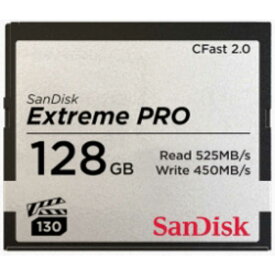 サンディスク　128GB　CFast2．0　カード　【4K対応】　SDCFSP-128G-J46D