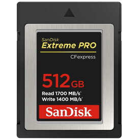 サンディスク　SanDisk　エクトリーム　プロ　CFexpress　Type　B　カード　512GB　SDCFE-512G-JN4NN