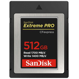 TfBXN@SanDisk@GNg[@v@CFexpress@Type@B@J[h@512GB@SDCFE-512G-JN4NN
