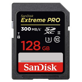 サンディスク　SanDisk　エクストリーム　プロ　SDXC　UHS−IIカード［128GB／Class10］　SDSDXDK-128G-JNJIP