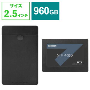 GR@ELECOM@2D5C`@SerialATAڑSSD^960GB@ESD-IB0960G
