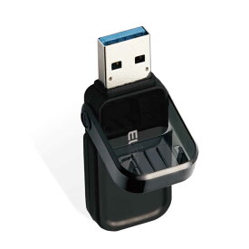 エレコム　ELECOM　USBメモリー［32GB／USB3．1／フリップキャップ式］　MF-FCU3032GBK ブラック