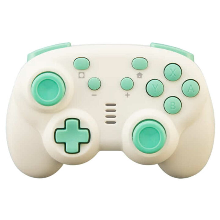 楽天市場 サイバーガジェット Switch用 ジャイロコントローラー ミニ無線タイプ Cy Nsgycmb Cg クリｰム ライトグリｰン コジマ 楽天市場店