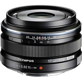オリンパス　OLYMPUS　カメラレンズ ［マイクロフォーサーズ /単焦点レンズ］ ブラック　M.ZUIKO DIGITAL 17mm F1.8