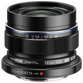 オリンパス　OLYMPUS　カメラレンズ ［マイクロフォーサーズ /単焦点レンズ］ ブラック　M.ZUIKO DIGITAL ED 12mm F2.0