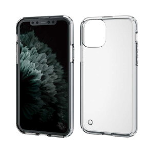 �G���R���@ELECOM�@iPhone 11 Pro 5.8�C���` �n�C�u���b�h�P�[�X �N���A�@PM-A19BHVCCR