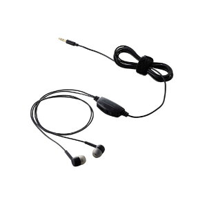 �G���R���@ELECOM�@�e���r�p�X�e���I�w�b�h�z�� 3.0m �u���b�N [��3.5mm �~�j�v���O]�@EHP-TV11C3XBK