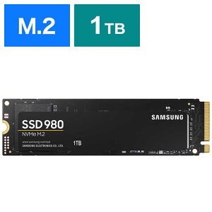 SAMSUNG@SSD PCI-Expressڑ SSD 980 [1TB /M.2]oNi@MZ-V8V1T0B/IT