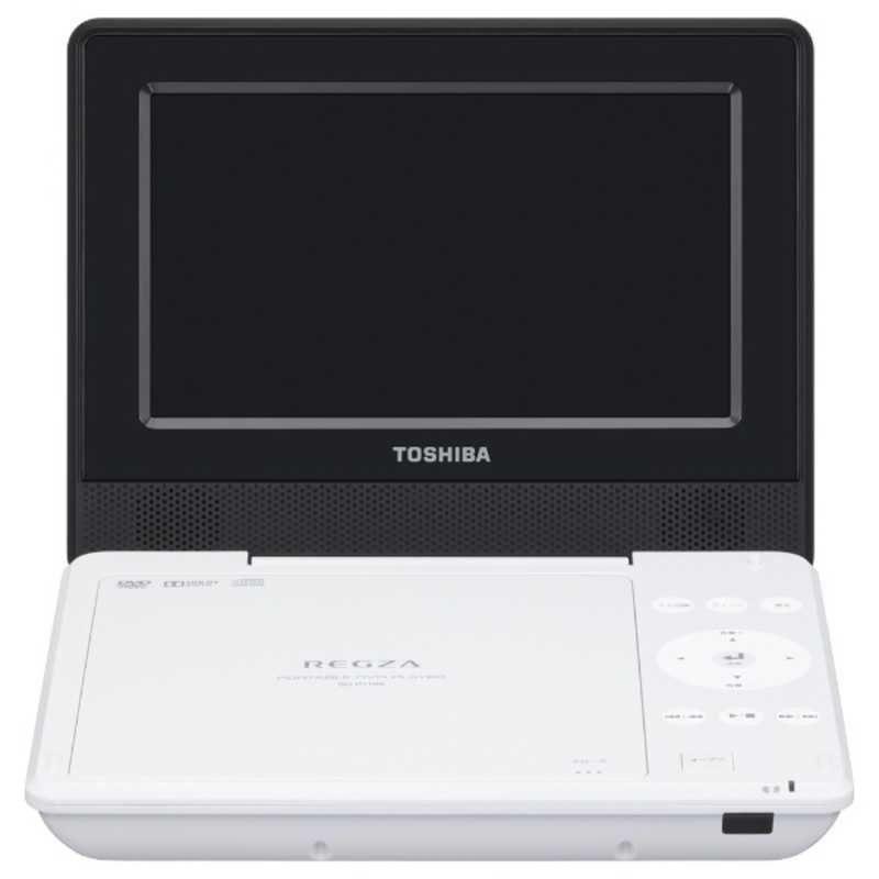 東芝 TOSHIBA ポータブルＤＶＤプレーヤー 完売 現品 ＲＥＧＺＡ ７Ｖ型ワイド SD-P710S レグザ