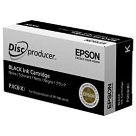エプソン　EPSON　インクカートリッジ　（ブラック）　PJIC6K (ブラック)