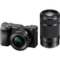 ソニー　SONY　ミラーレス一眼カメラ α6400 ブラック ダブルズームレンズキット　ILCE-6400Y B