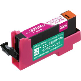 エコリカ　リサイクルインクカートリッジ（キャノンBCI−326M互換）　ECI-C326M