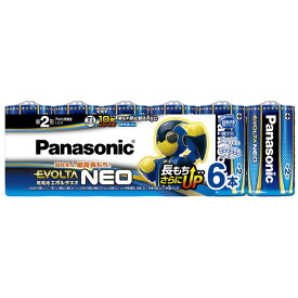 パナソニック　Panasonic　単2電池　EVOLTANEO（エボルタネオ）　［6本　／アルカリ］　LR14NJ/6SW
