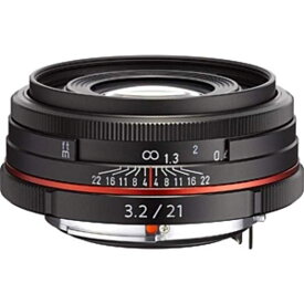 ペンタックス　カメラレンズ APS-C用 ［K /単焦点レンズ］ ブラック　HD PENTAX-DA 21mmF3.2AL Limited