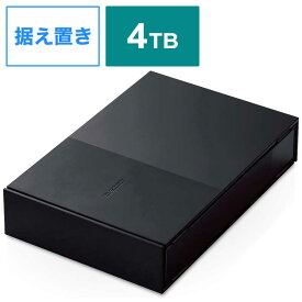 エレコム　ELECOM　ELECOM　Desktop　Drive　USB3．2（Gen1）　4TB　Black　ELD-GTV040UBK