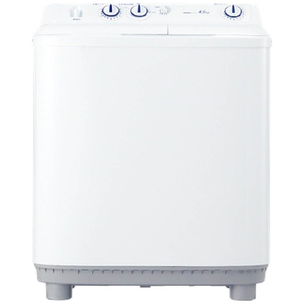 ハイアール 二槽式洗濯機 Ｌｉｖｅ Ｓｅｒｉｅｓ 洗濯４．５ｋｇ 標準設置無料 JW-W45E-W 評価 新商品 ホワイト