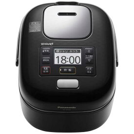 パナソニック　Panasonic　炊飯器 3合 Jconcept Jコンセプト Wおどり炊き 圧力IH シャインブラック　SR-JW058-KK