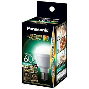 �p�i�\�j�b�N�@Panasonic�@LED�d���v���~�AX�@7�D7W�i�����F�����j�@LDA8NDGE17SZ6
