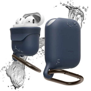 ELAGO�@AirPods�p�h���P�[�X�@WaterProof�@Hang�@Case�@for�@AirPods�@EL_APDCSSCWD_JI Jean Indigo