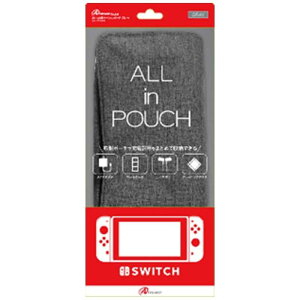 �A���T�[�@Switch�pALL�@in�@POUCH�i�O���[�j�@ANS-SW008GY