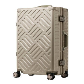 レジェンドウォーカー　スーツケース DECK(デッキ) シャンパンゴールド [TSAロック搭載 /100L /1週間以上]　DECK DECK5510F-70-CGD シャンパンゴールド [100L]