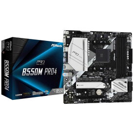 ASROCK　マザーボード［MicroATX /Socket AM4］　B550M Pro4