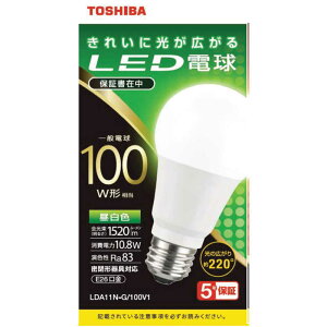 Ł@TOSHIBA@LEDd@S@F@100W`@LDA11N-G/100V1