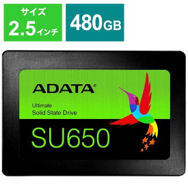 ADATA　内蔵SSD Ultimate SU650 [2.5インチ /480GB]｢バルク品｣　ASU650SS-480GT-R