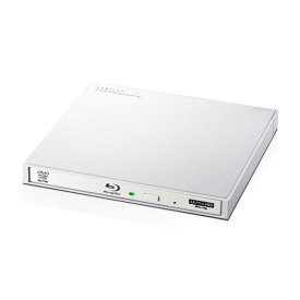 エレコム　ELECOM　Blu−rayディスクドライブ／USB3．0／スリム／書キ込ミソフト付／UHDBD対応／ホワイト　LBD-PWA6U3LWH