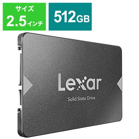 LEXAR　内蔵SSD [2.5インチ /512GB]｢バルク品｣　LNS100-512RBJP