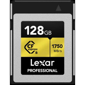 LEXAR　Lexar　Professional　CFexpress　Type　Bカード　（128GB）　LCFX128-BP32A10