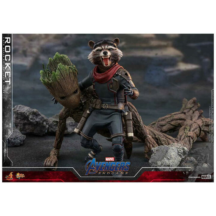 ホットトイズ ロケット アベンジャーズ／エンドゲーム 1/6 新品未開封 