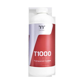 THERMALTAKE　T1000　Transparent　Coolant　Red　1000ml　CLW245OS00REA