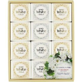 花王　花王ホワイト セレクト 上品な白い花束の香り 85g 12コ K・WS-20