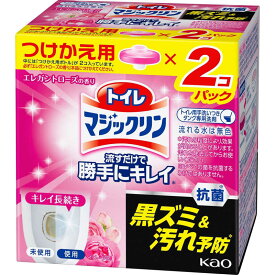 花王　トイレマジックリン 流すだけで勝手にキレイ エレガントローズの香り つけかえ用 80g×2コパック