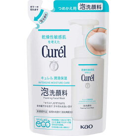 花王　キュレル 潤浸保湿 泡洗顔料 つめかえ用 130ml