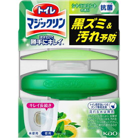花王　トイレマジックリン 流すだけで勝手にキレイ 本体 80g シトラスミントの香り
