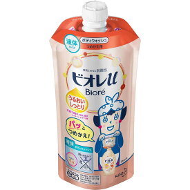 花王　Biore ビオレu つめかえ用 340mL うるおいしっとり