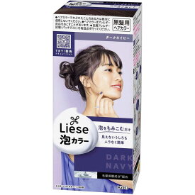 花王　Liese(リーゼ)泡カラー ダークネイビー【医薬部外品】