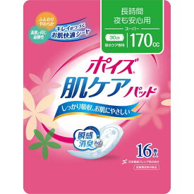日本製紙クレシア　ポイズパッド ス-パ- 16枚