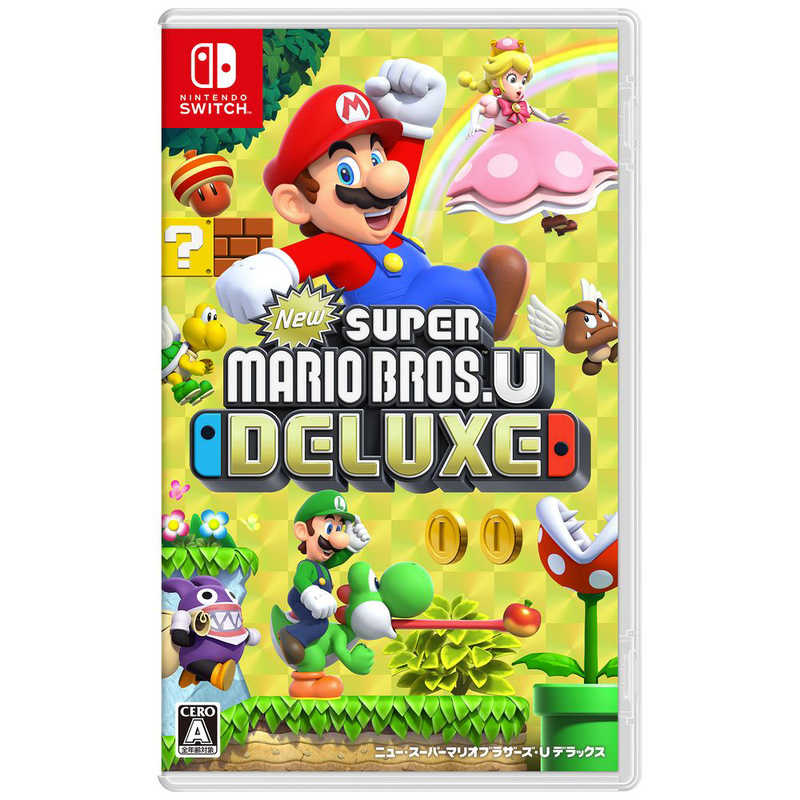<br>任天堂　Nintendo　Switchゲームソフト New スーパーマリオブラザーズ U デラックス