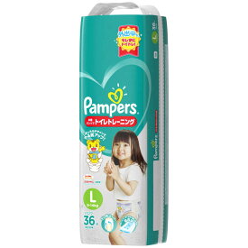 P＆G　Pampers(パンパース) 卒業パンツでトイレトレーニング Lサイズ(9kg-14kg) 36枚〔おむつ〕