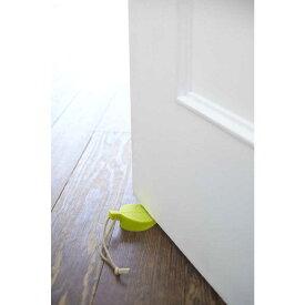 山崎実業　ドアストッパー　リーフ　ライトグリーン　07626